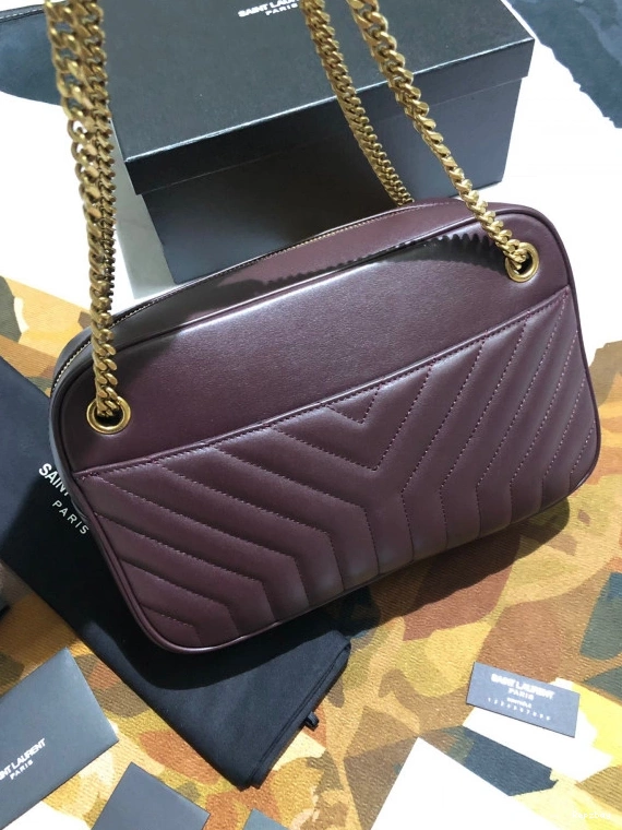 Rep ladies REP JOAN BAG IN LEATHER CAMERA Y-QUILTED SMOOTH YSL 0817